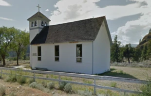 St. Gregory Mission, Osoyoos Indian Reserve, British Columbia, Canada Roman Catholic Parish of Christ the King, Oliver, British Columbia, Canada